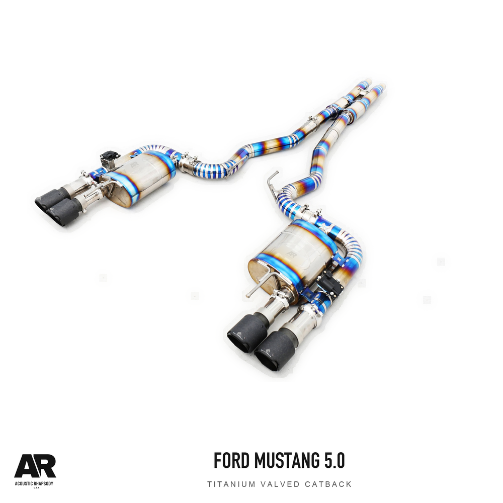 AR Ford Mustang 5.0L Titanium Valved Catback