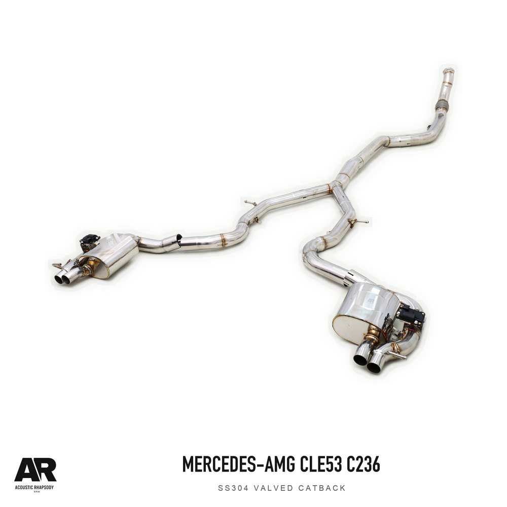 AR Mercedes-AMG CLE53 C236 SS304 Valved Catback