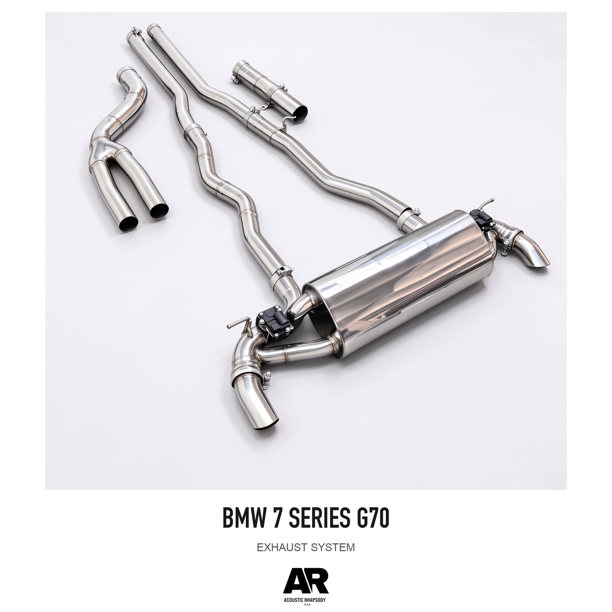 BMW 7 SERIES G70 — photographed assembly view 2; AR-styled presentation.