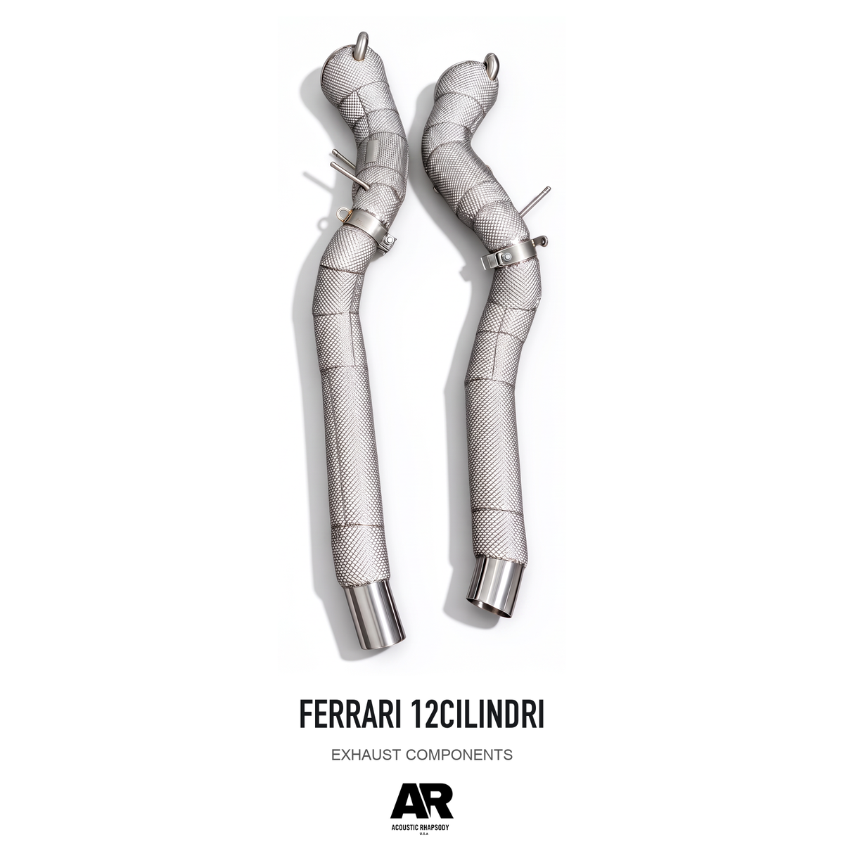 FERRARI 12CILINDRI — photographed assembly view 1; AR-styled presentation.