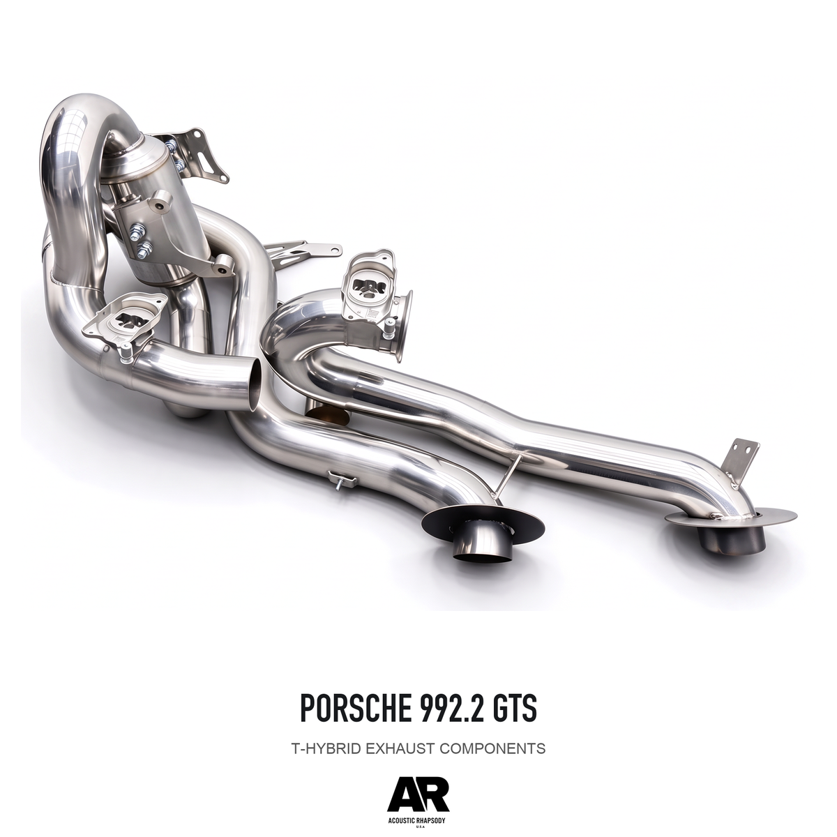 PORSCHE 992.2 GTS — photographed assembly view 1; AR-styled presentation.