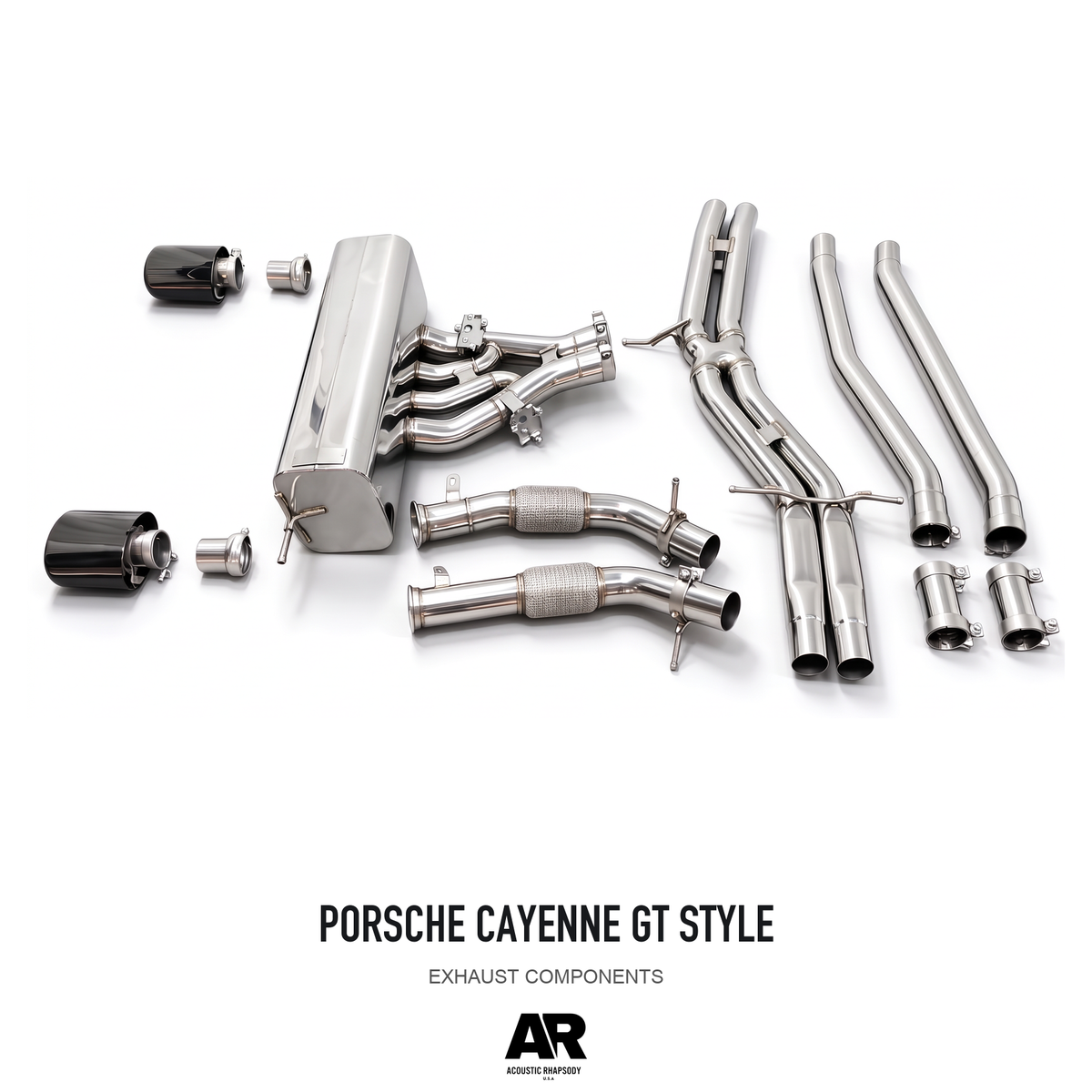 PORSCHE CAYENNE GT STYLE — photographed assembly view 1; AR-styled presentation.